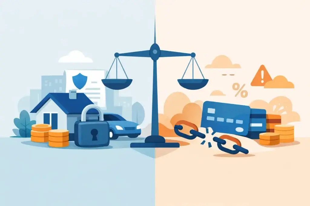 Secured vs Unsecured Credit Explained